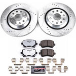 Power Stop 09-17 Volkswagen CC Rear Z26 Street Warrior Brake Kit