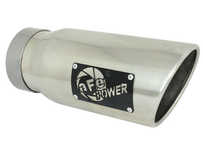 aFe Apollo GT Series 3 in 409 Stainless Steel Cat-Back Exhaust System w/ Polish Tip V8-5.7L HEMI