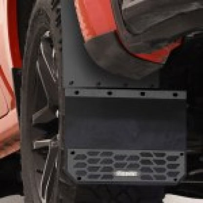 Putco 19-25 Chevrolet Silverado LD / GMC Sierra LD (Front) - Set of 2 Mud Skins - Solid Black