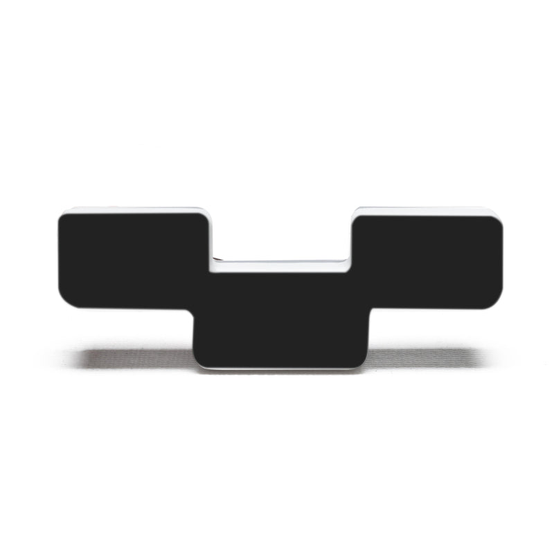 ORACLE Lighting Universal Illuminated LED Letter Badges - Matte Blk Surface Finish - Y