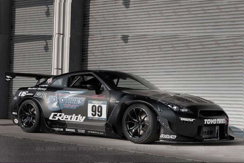 GReddy 09+ Nissan GT-R R35 Rocket Bunny GT-Wing (Rods)