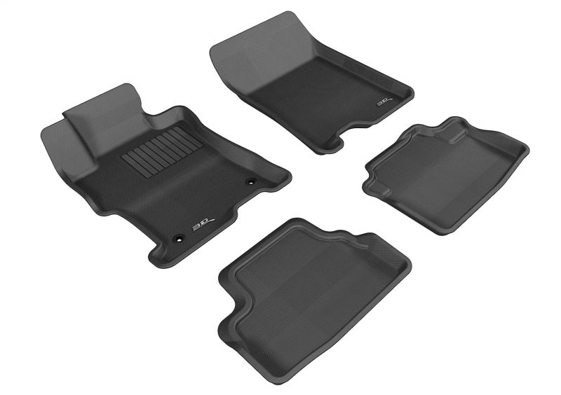 3D MAXpider 08-12 Honda Accord Coupe Kagu Black Full Set