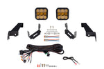 Diode Dynamics 18-21 Jeep JL Wrangler SS5 Bumper LED Pod Light Kit - Yellow Pro Combo