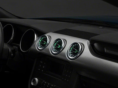 Raxiom 15-23 Ford Mustang Axial Series LED Color Changing Air Vent Outlets