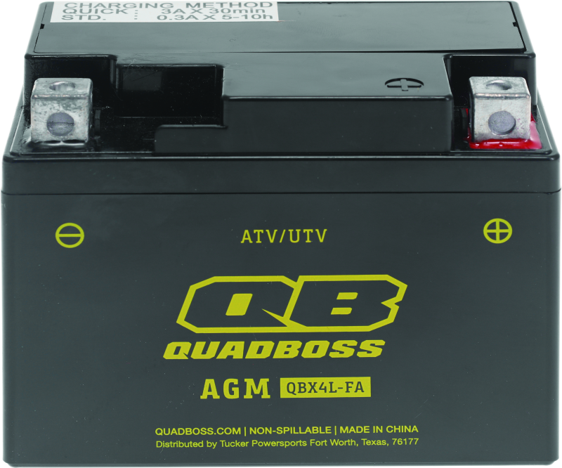 QuadBoss Maintenance-Free AGM Battery QBX4L-FA