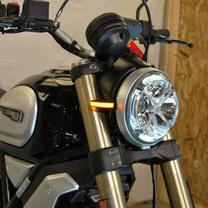 New Rage Cycles 18+ Ducati Scrambler 1100 Front Turn Signals