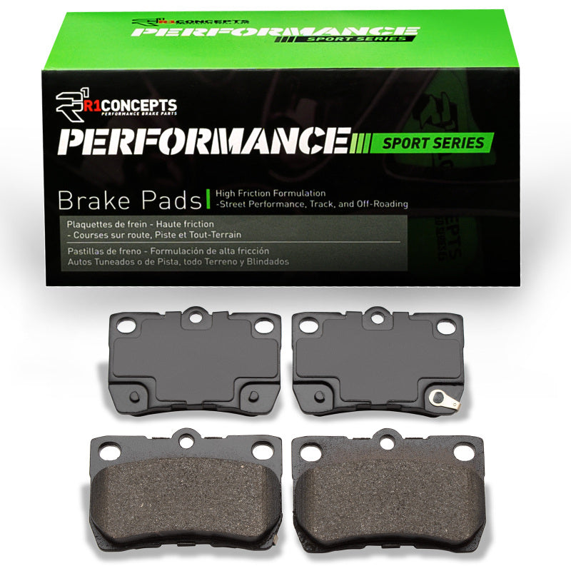 R1 06-13 Lexus GS300 Rear Performance Sport Brake Pads