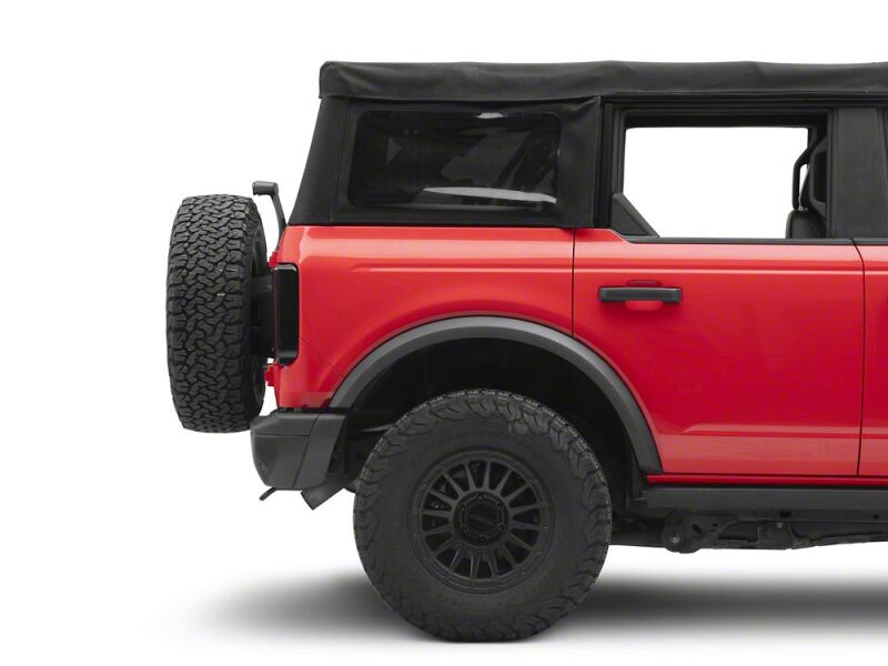 Raxiom 21-26 Ford Bronco Axial Series LED Tail Lights- Black Housing- Smoked Lens