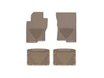 WT Rubber Mats - Rear - Tan