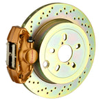 Brembo 12-16 FR-S Exc Model w/ Elec Park Brake Rr GT BBK 2 Pis Cast 2pc 316 x20 1pc Rtr Drill-Gold