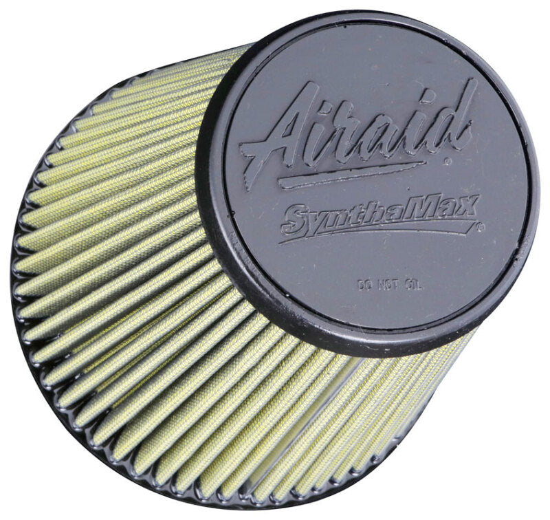 Airaid Cone Filter 4-1/2in flg 7-1/4in b 4-9/32in t 7-1/8in h