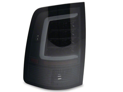 Raxiom 09-18 Dodge RAM 1500 Axial Series LED Tail Lights- Black Housing- Smoked Lens