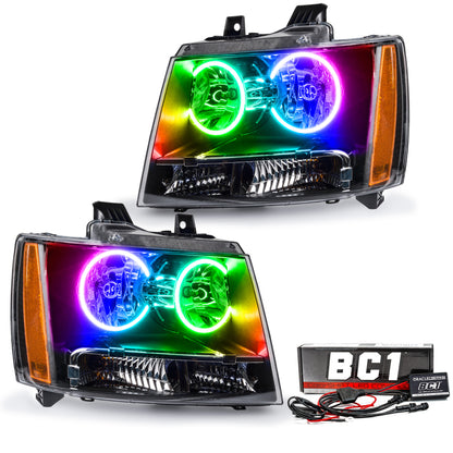 Oracle 07-14 Chevrolet Tahoe SMD HL - ColorSHIFT w/ BC1 Controller