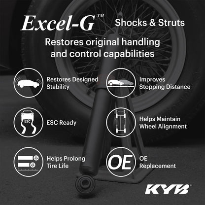 KYB 19-25 RAM 1500 (New Body Style) (w/o Heavy Duty Susp.) (Ex. Rebel & TRX) Excel-G Front Gas Strut