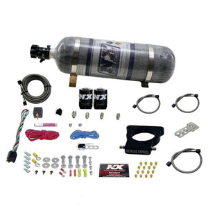 Nitrous Express GM LS 78mm 3-Bolt Nitrous Plate Kit (50-350HP) w/12lb Composite Bottle