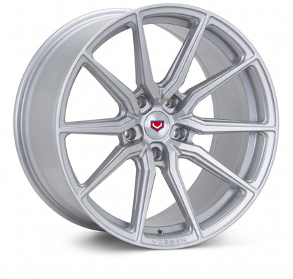 Vossen HF-3 21x10 / ET30 / 5x127 / 71.5 / Deep Face - Satin Silver