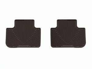 WeatherTech 20-24 BMW X3M/X4M Incl. Competition Rear All-Weather Floor Mats - Cocoa