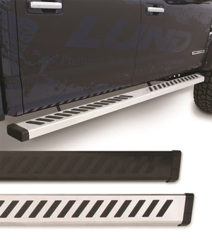 Lund 07-17 Toyota Tundra Double Cab Summit Ridge 2.0 Running Boards - Stainless