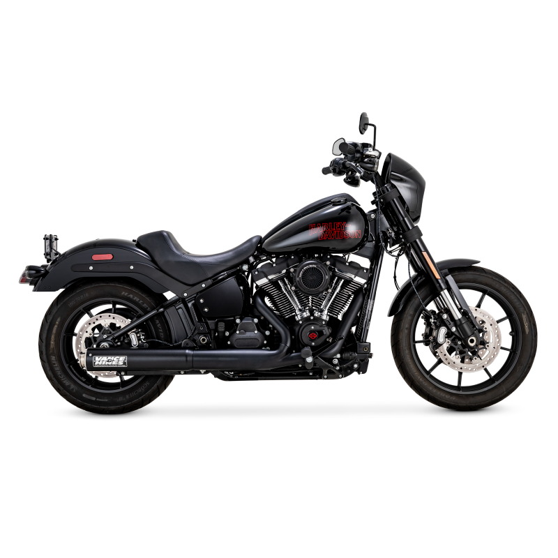 Vance & Hines 2025 Narrow Tire Softail Supersport Slip-On - Black