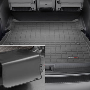 WeatherTech 11-22 Jeep Grand Cherokee Seatback Cargo Liner HP w/Bumper Protector - Black