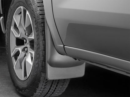 WeatherTech 2026 Tesla Model Y Front No Drill MudFlaps - Black