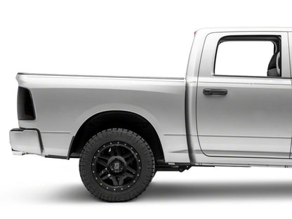 Raxiom 09-18 Dodge RAM 1500/2500/3500 Axial Series LED Tail Lights- Black Housing- Smoked Lens