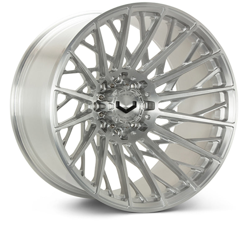 Vossen VFX-02T 24x12 - 8x180 - ET44 - Ultra Deep - 124.3 - Brushed Gloss Clear Wheel