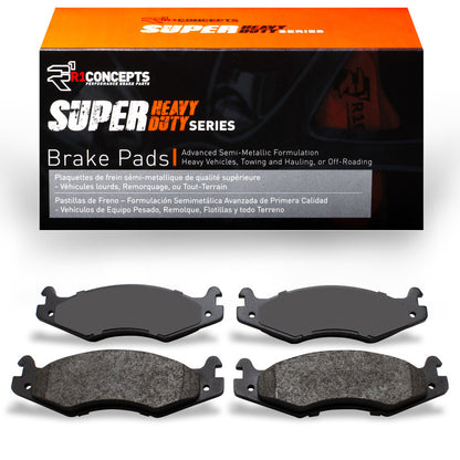 R1 92-06 Hummer H1 Front Super Duty Brake Pads