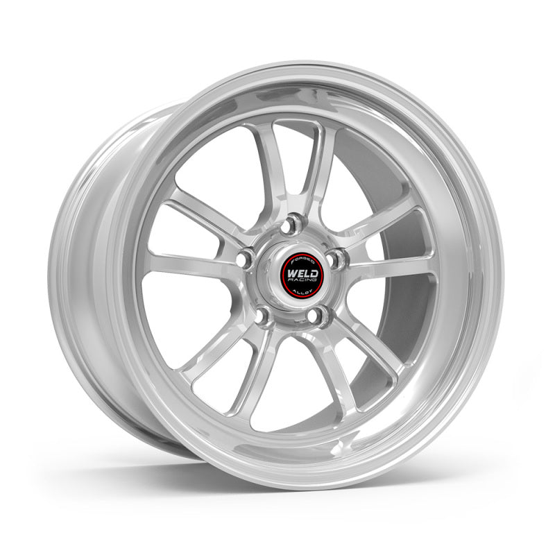 Weld S70 RT-S 18x9.5in / 5x120.65 BP / 7.2in. BS - Polished Wheel