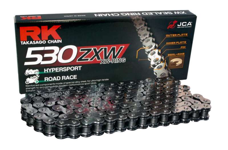 RK Chain CC530ZXW-100L XW-Ring - Chrome