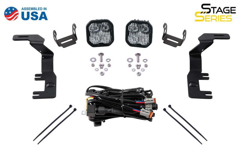 Diode Dynamics 15-21 Colorado/Canyon SS3 LED Ditch Light Kit - Pro White Combo