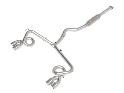 aFe Subaru WRX/STi 15-21 H4-2.0/2.5L Takeda 3in to 2-1/2in Stnlss Cat-Back Exhaust w/ Polished Tip