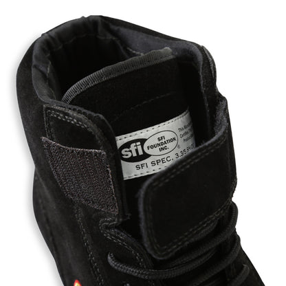 RaceQuip Black SFI Race Shoe 10.0