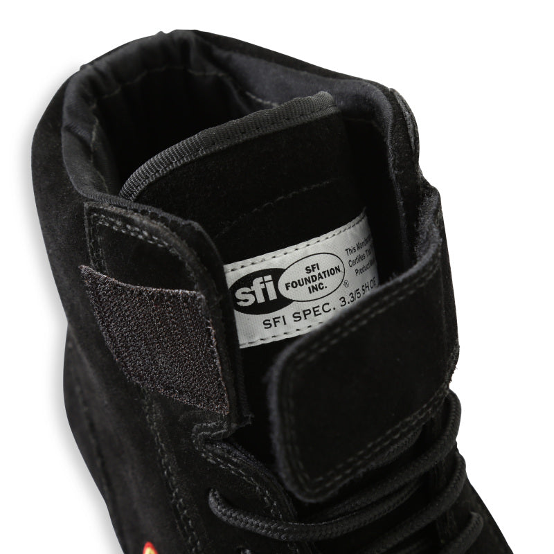 RaceQuip Black SFI Race Shoe 13.0