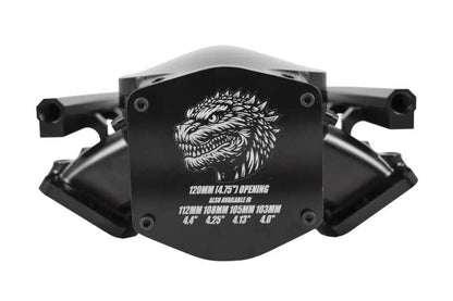 Granatelli LS 120mm Opening Billet Intake Manifold - Black