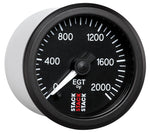 Autometer Stack 52mm 0-2000 Deg F Pro Stepper Motor Exhaust Gas Temp Gauge - Black