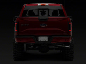 Raxiom 15-17 Ford F-150 Axial Series LED Tail Lights- Blk Housing (Smoked Lens)