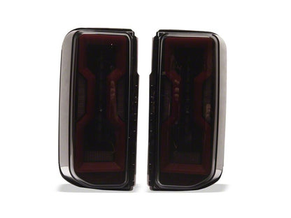 Raxiom 21-26 Ford Bronco Axial Series LED Tail Lights- Black Housing- Smoked Lens