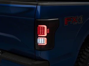 Raxiom 15-17 Ford F-150 G3 LED Tail Lights- Blk Housing (Clear Lens)