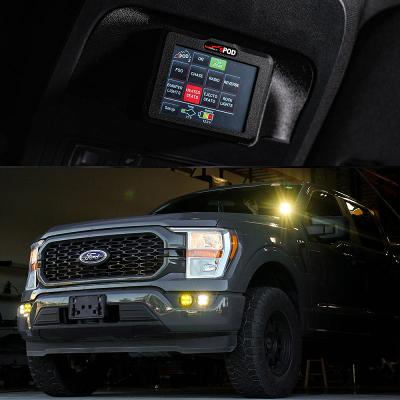 Spod Ford 2021-On F-150 Touchscreen BantamX Vehicle Kit