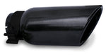 Go Rhino Exhaust Tip - Black - ID 2 1/4in x L 6in x OD 3in