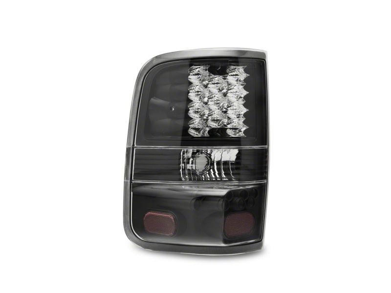 Raxiom 04-08 Ford F-150 Styleside LED Tail Lights- Blk Housing (Clear Lens)