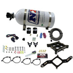 Nitrous Express 4150 Billet Crossbar Stage 6 Nitrous Kit (50-300HP) w/10lb Bottle