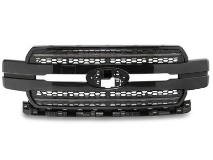 Raxiom 18-20 Ford F-150 CXR Series LED Upper Replacement Grille with White DRL- Black