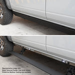 RealTruck 19-25 Chevrolet Silverado 1500 DC 4dr VoltStep Electric Running Board Kit - Bedliner Coat