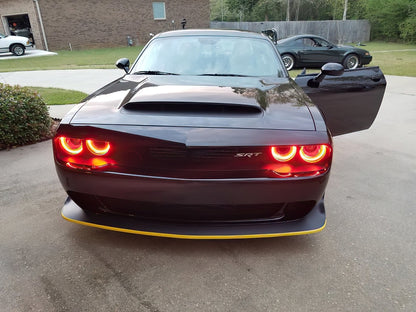 Oracle 15-23 Dodge Challenger LED Headlight Halo Kit - Red