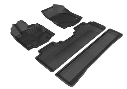 3D MAXpider 06-14 Honda Ridgeline Kagu Black Full Set