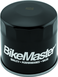 BikeMaster BMW BM-163 Oil Filter - Black