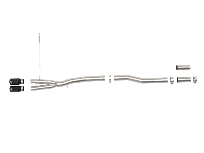 aFe 14-24 Mini Cooper S MACH Force-Xp 3in to 2-1/2in 304SS Cat-Back Exhaust w/ Black Tip