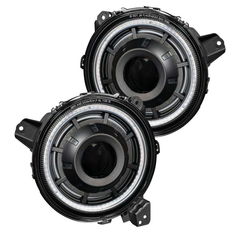 Oracle Oculus Bi-LED Projector Headlights for Jeep JL/Gladiator JT - w/ BC1 Controller